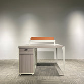 Duo High Quality Dual Workstations Face to Face